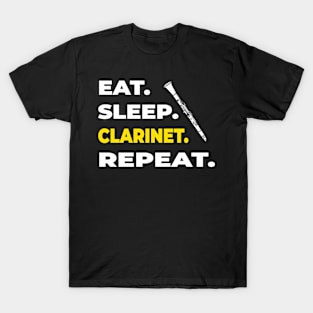 EAT SLEEP CLARINET REPEAT T-Shirt